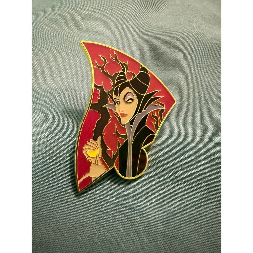 Loungefly Disney pin featuring Maleficent from Sleeping Beauty